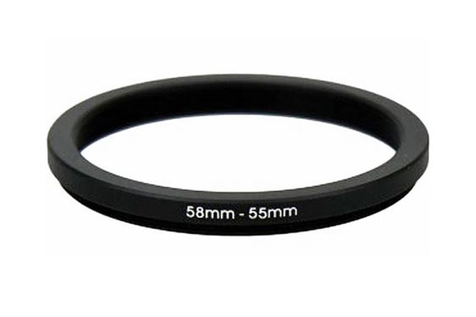 Купить Переходное кольцо для фильтров 58-55mm