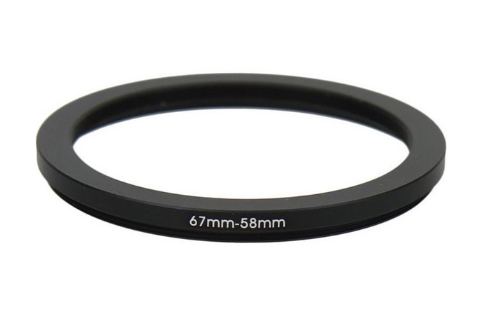Купить Переходное кольцо для фильтров 67-58mm