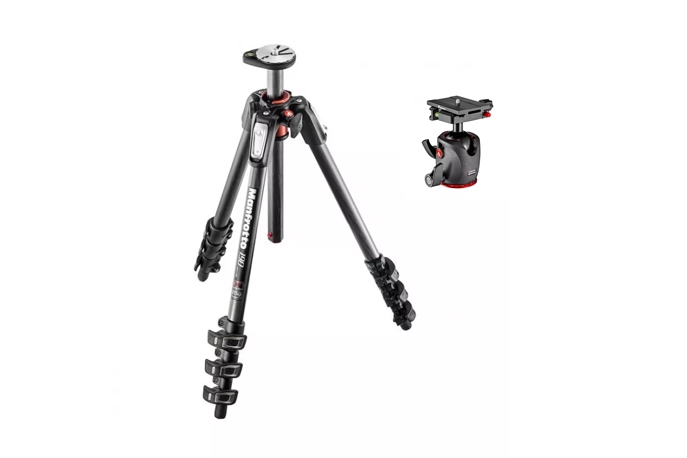 Купить Штатив Manfrotto MT190CXPRO4 (карбоновый) + Головка шаровая Manfrotto MHXPRO-BHQ6