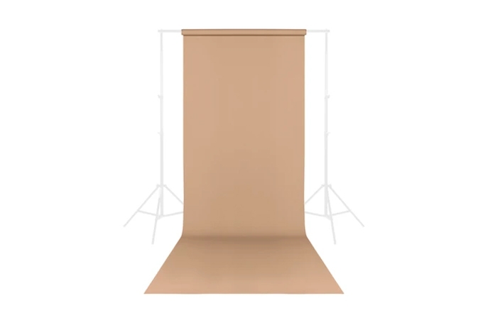Купить Фон бумажный Raylab 038 Pongee абрикосово-желтый 1.35x6м