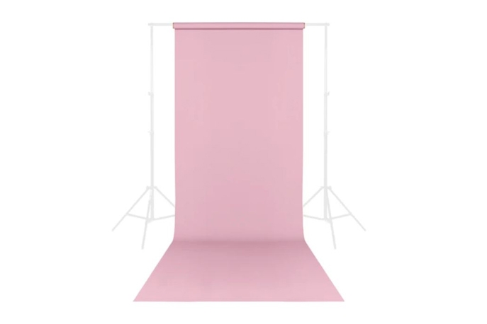 Купить Фон бумажный Raylab 012 Light Pink Нежно-розовый 1.35x6м