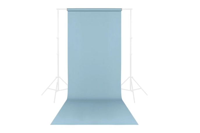 Купить Фон бумажный Raylab 037 Sky Blue небесно-синий 1.35x6м