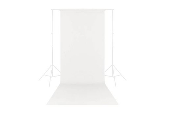 Купить Фон бумажный Raylab 008 Arctic White белый 1.35x10 м