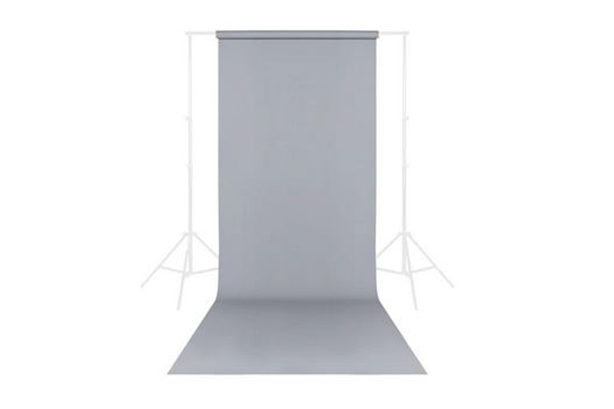 Купить Фон бумажный Raylab 017 Light Grey светло-серый 1.35x6м