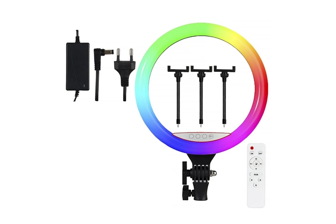 Купить Кольцевая LED-лампа 22" RGB 56cм MJ-56