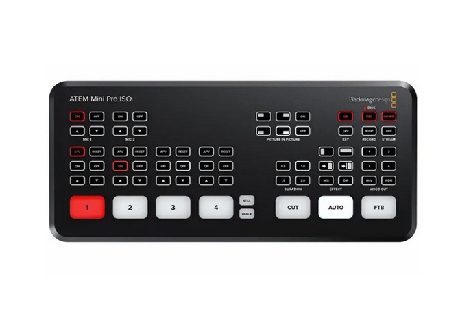 Купить Видеомикшер Blackmagic ATEM Mini Pro ISO