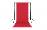 Фон бумажный Raylab 001 Dark Red Красный 1.35х6 м