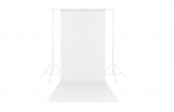 Купить Фон бумажный Raylab 008 Arctic White белый 1.35x10 м